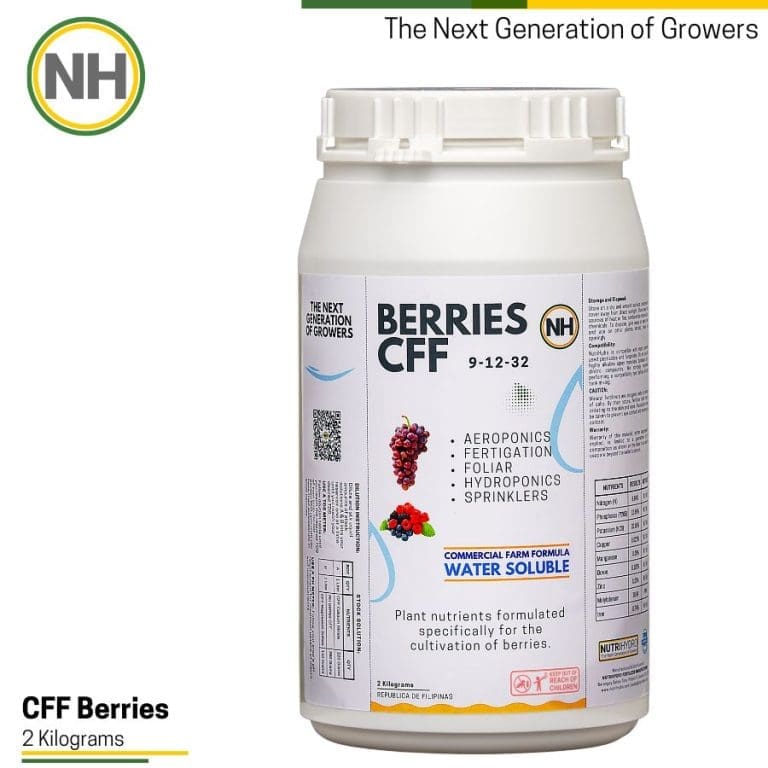 NutriHydro Berries CFF Calculator