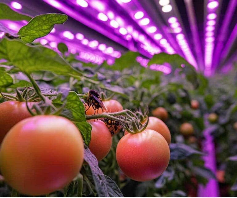 Indoor Pollination with Grow Lights